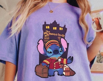 Stitch The Twilight Zone Tower Hotel Halloween Shirt / Disneyland Halloween Party / Mickey Not So Scary / Oogie Boogie Bash / Spooky T-shirt