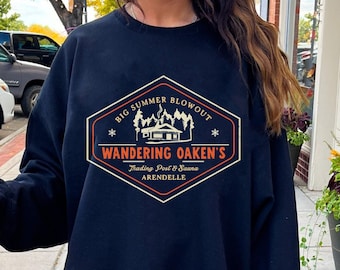 Frozen Elsa And Anna Wandering Oaken’S Trading Post Comfort Colors T-shirt,  Frozen Shirt, 2024 Family Trip Outfit, Birthday Gift