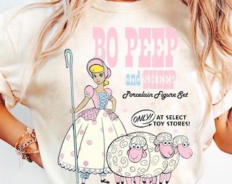Vintage Bo Peep And Sheep Advertisement Shirt, Disney Toy Story Movie T-shirt, Animal Kingdom, Disneyland Girls Trip, Birthday Gift