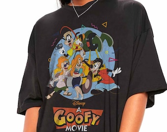 Disney A Goofy Movie t-shirt, Goofy Max Roxanne 90s Retro Tee, Road Trip Shirt, Vintage Disney Dad Tee, Father’s Day, Gift for Him