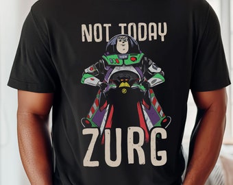 Vintage Buzz Lightyear And Zurg Not Today Comfort Colors T-shirt, Disney Toy Story Shirt, Disneyland Family Trip Matching, Birthday Boy Girl
