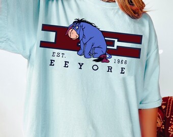 Disney Eeyore 1966 T-Shirt, Vintage Winnie The Pooh Tee, Sad Donkey Shirt, Eeyore Fan Shirt, Winnie The Pooh Eeyore Tee, Disney Eeyore Tee