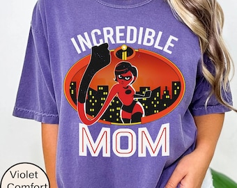Disney Incredibles 2 Mom T-shirt, Pixar Incredible Mom Shirt, Disney Mom Shirt, Perfect Mother’s Day Gift, Gift for Mom, Disney Mom Gift