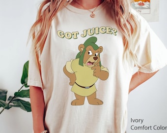 Gruffi Bear Got Juice Comfort Colors Shirt, Adventures of the Gummi Bears T-shirt, 2024 Matching Family Trip, Magic Kingdom