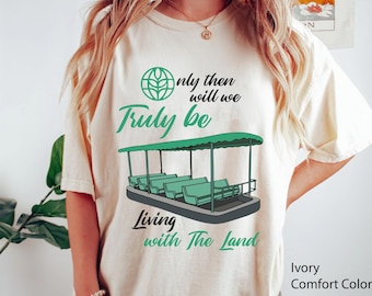 Epcot Center Living With The Land Comfort Colors T-shirt,  Theme Park Shirt, 2024 Family Trip,   World, Magic Kingdom