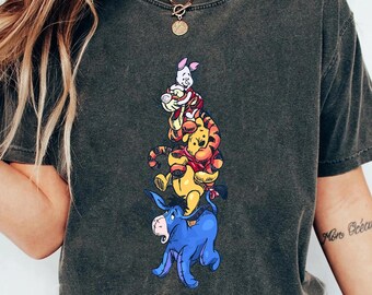 Vintage 90s Disney Winnie the Pooh T-shirt, Pooh and Friends Shirt, Pooh Piglet Eeyore Tigger Shirt, Disney Pooh Bear Tee, Magic Kingdom Tee