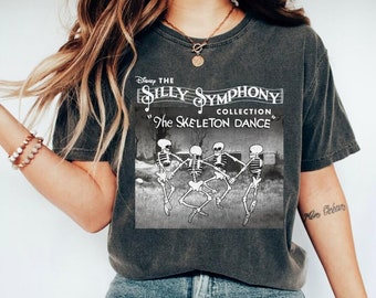 Silly Symphony The Skeleton Dance Disney Halloween Shirt / Mickey's Not So Scary Party / Oogie Boogie  Bash / Disney World Disneyland Trip
