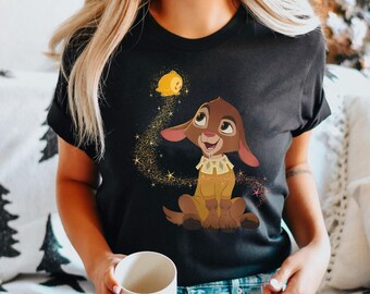 Wish Star And Valentino Magical Friends Comfort Colors Shirt, Vintage Wish Movies 2023  T-shirt, Birthday Gift, 2024 Family Trip