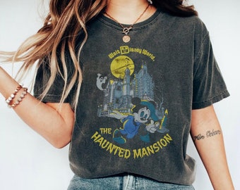 Walt Disney World Mickey Mouse Haunted Mansion Shirt / Disney Halloween Mickey's Not So Scary / Oogie Boogie Bash / Disenyland Family Trip