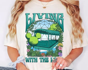 Disney EPCOT Living With The Land T-Shirt, Greenhouse Ride Tee, Epcot Boat Tour Shirt, Walt Disney World Tee, Disneyland Vacation Trip Tee