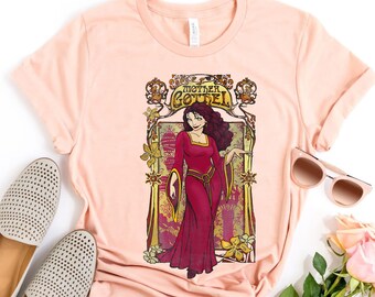 Disney Tangled Mother Gothel Shirt, Mother Gothel Framed Portrait Shirt, Disney Villains Tee, Mother Knows Best, Mother's Day, Gift for Mom