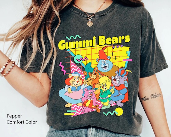 Retro 90s Adventure of Gummi Bears Comfort Colors T-shirt, Disney