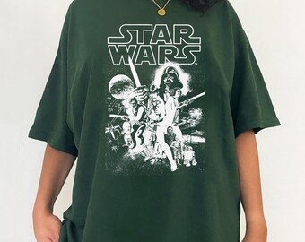 Disney Star Wars A New Hope T-shirt, Vintage Movie Poster Shirt, Hollywood Studio Shirt, Galaxy Edge Disneyland Trip Shirt