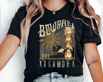 Beware The Kakamora Comfort Colors T-shirt, Kakamora Coconut Pirate Disney Shirt, Group Family Matching Trip 2024