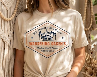 Frozen Elsa en Anna Wandering Oaken'S Trading Post T-shirt comfortabele kleuren, shirt Frozen, 2026 outfit familie-uitje, verjaardagscadeau