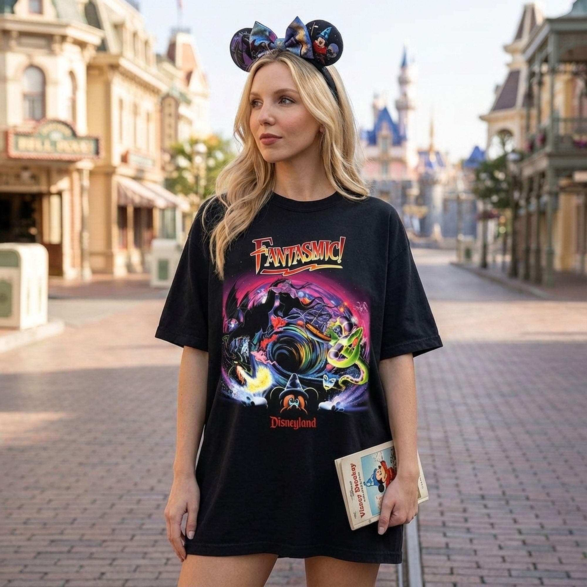 Fantasmic Maleficent Dragon Ursula Sorcerer Mickey Comfort Colors