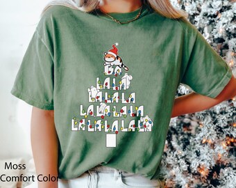 Baymax And Cat Ba La La La Christmas Tree Shirt, Big Hero 6 Disney X-mas Tee, Mickey's Very Merry Christmas Party, Disneyland Holiday Season