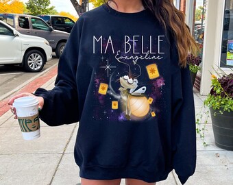 Disney Ray Firefly Ma Belle Evangeline Lights Up The Sky T-Shirt, Princess And The Frog Shirt, Tangled Lantern Tee, Disneyland Family Trip