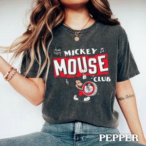 Mickey Mouse Club Drum  100th Anniversary Shirt / 100 Years Of Wonder 2024  World Trip /  Platinum Celebration Tee