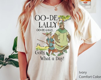 Robin Hood And Little John Oo-De-Lally Golly What A Day Comfort Colors T-shirt, Vintage  Friends T-shirt, 2024 Family Trip