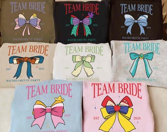 Custom Disney Princess Bachelorette Party Coquette Bow Comfort Colors T-shirt, Bridesmaid Matching Shirts, Bridal Party, Cute Wedding Gift