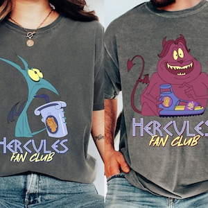 Pain Air Herc Sandals And Panic Drinking Soda Couple Matching Comfort Colors Shirt, Hercules Fan Club Tee, 2026 Family Trip