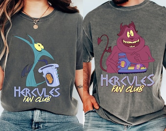 Pain Air Herc Sandals And Panic Drinking Soda Couple Matching Comfort Colors Shirt, Hercules Fan Club Tee, 2025 Family Trip