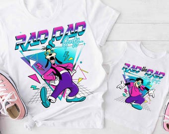 Disney Dad A Goofy Movie Metal, 90s Goofy Rad Dad, Goofy and Max Shirt, Father's Day Matching Shirt, Dad and Son Gift, Disney Dad Shirt