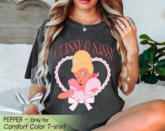 Charlotte La Bouff Classy And Sassy Comfort Colors T-shirt, The Princess And The Frog Shirt, Disney Girls Shirt, Disneyland Family Vacation