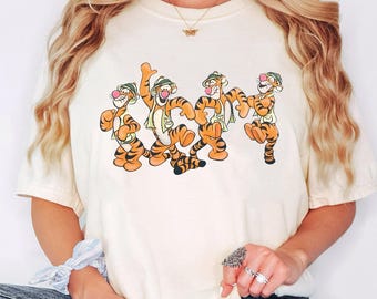 Disney Safari Tigger T-Shirt, Winnie the Pooh Tigger Tee, Disney Wild Life Adventure Shirt, Disney Safari Trip Tee, Animal Kingdom Shirt