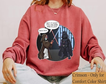 Disney Star Wars Vader and Obi-Wan T-shirt, Obi-Wan and Darth Vader Shirt, Star Wars Tee, Galaxy’s Edge T-shirt, Star Wars Fan Gift