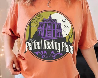 90s Haunted Mansion The Perfect Resting Place T-shirt, Gravestone Charcuterie Foolish Mortals Shirt, Disney Mickey's Not So Scary Party Tee