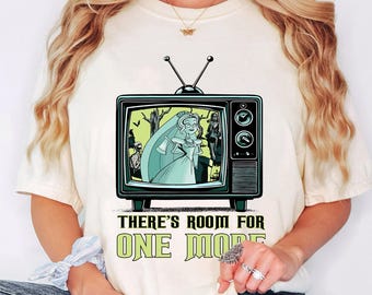 Disney Haunted Mansion Bride T-Shirt, There's Room For One More Tee, Constance Hatchaway Shirt, Spooky Season Shirt, Disney Halloween Shirt