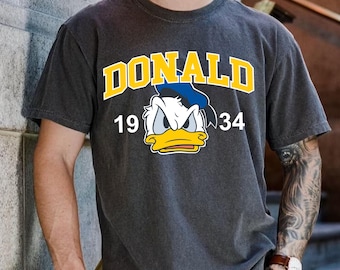 Disney Donald Duck 1934 T-Shirt, Angry Donald Face Tee, Vintage Donald Shirt, Funny Duck Shirt, Donald Duck Big Face Tee, Magic Kingdom Tee