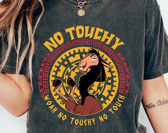 Disney Kuzco Llama No Touchy T-Shirt, Emperor’s New Groove Shirt, Funny Disney Kuzco Graphic Shirt, Vintage Llama Tee, Yzma Kronk Shirt