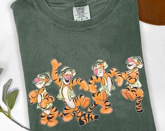 Disney Safari Tigger T-Shirt, Winnie the Pooh Tigger Tee, Disney Wild Life Adventure Shirt, Disney Safari Trip Tee, Animal Kingdom Shirt
