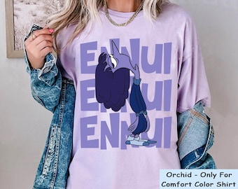 Inside Out 2 Ennui Est 2024 Comfort Colors T-shirt, Disney Emotions Shirt, Mental Health Matter Gift, Speech Therapy, Disneyland Family Trip