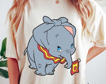 Disney Dumbo Flying Elephant T-Shirt, Vintage Dumbo Shirt, Disney Flying Elephant Tee, Magic Kingdom Shirt, Disneyland Matching Tee 2025