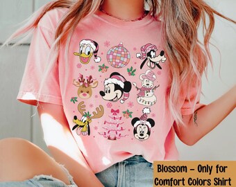 Mickey and Friends Christmas Crew Matching Shirt, Disney Christmas Tree Shirt, Mickey's Very Merry Xmas Party, Disneyland Holiday Season