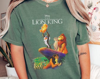 Disney The Lion King Born To Be King Epic T-shirt, Simba Mufasa Rafiki Shirt, Animal Kingdom, Disneyland Family Trip Matching, Birthday Gift