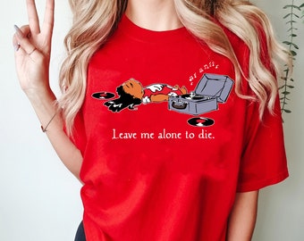 Funny Lilo Leave Me Alone Comfort Colors Shirt, Retro Disney Lilo & Stitch T-shirt, Disneyland Trip, Walt Disney World, Birthday Girl Gift