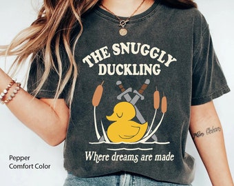 Retro Tangled The Snuggly Duckling Comfort Colors T-shirt, Rapunzel Princess  Shirt,   World, 2024 Trip Outfit