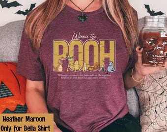 Disney Classic Winnie The Pooh T-shirt, Retro Pooh And Friends T-shirt, Piglet Tigger Eeyore Rabbit Tee, Gift For Bestie