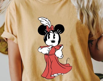 Disney Twilight Zone Tower Of Terror T-Shirt, Minnie Mouse Tee, Hollywood Tower Hotel Shirt, Funny Minnie Shirt, Disney Haunted Ride Tee