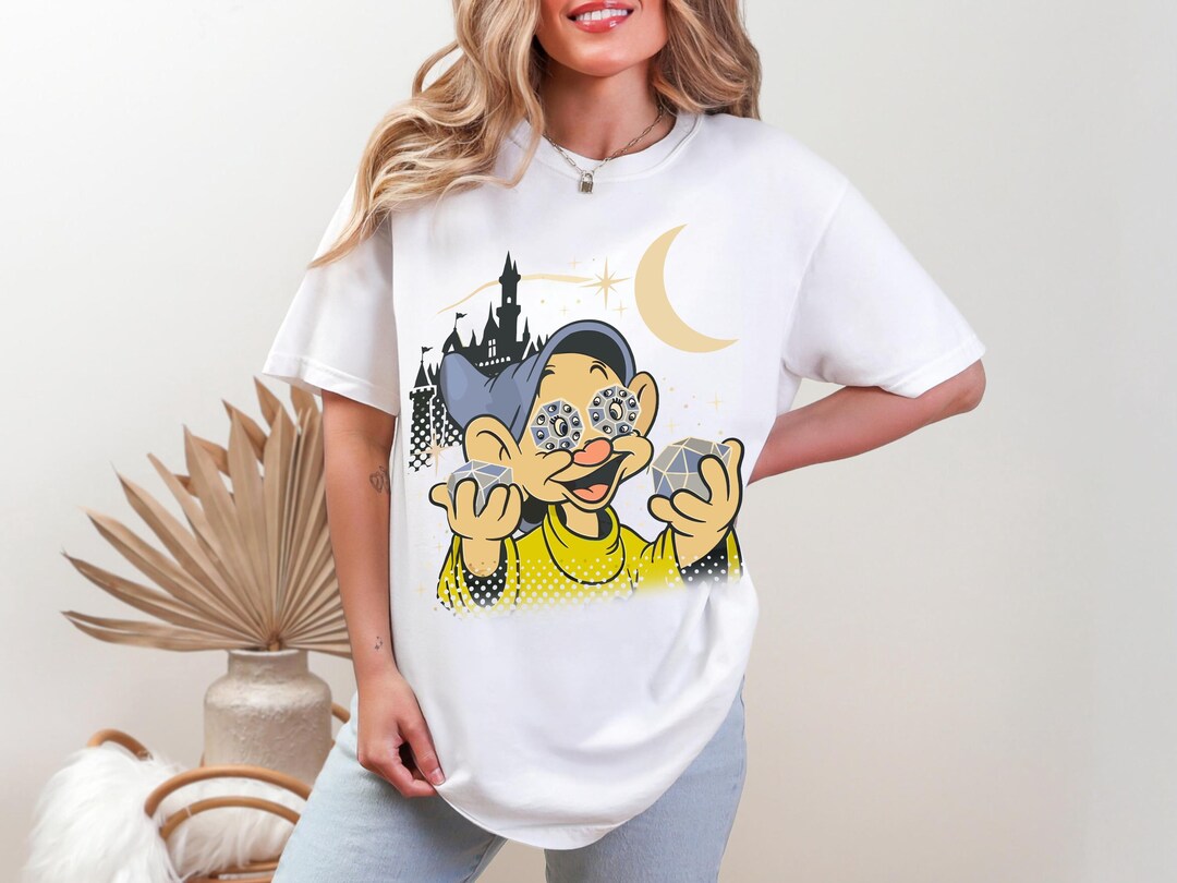 Retro Dopey Dwarfs Diamond Eyes Shirt, Disney Snow White and Seven ...