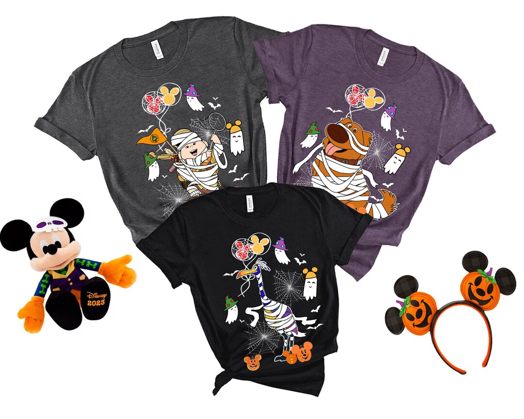 Pixar up Russell Kevin Dug Dog Mummy Costume Shirt Mickey Etsy