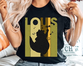 Louis The Alligator Trumpet Comfort Colors T-shirt, The Princess And The Frog Shirt, Funny Disney T-shirt, Disneyland Family Matching Trip