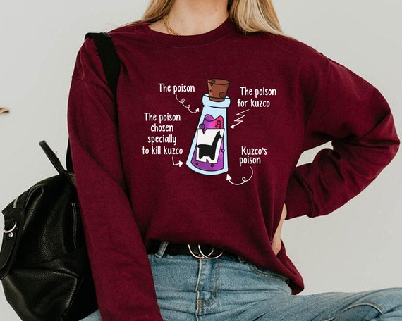 Llama Kuzco Poison Comfort Colors T-shirt, the Emperor display picture 3