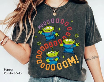 Retro 90s Alien Toy Story Mom Comfort Colors T-shirt, Funny  Mom Shirt, Mother's Day Gift For Mommy, Mom Birthday Tee, 2024 Trip