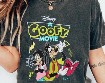 Disney 90s A Goofy Movie Father And Son T-Shirt, Max and Goofy Tee, Retro Goofy Shirt, Funny  A Goofy Movie Shirt, Max & Goofy Matching Tee
